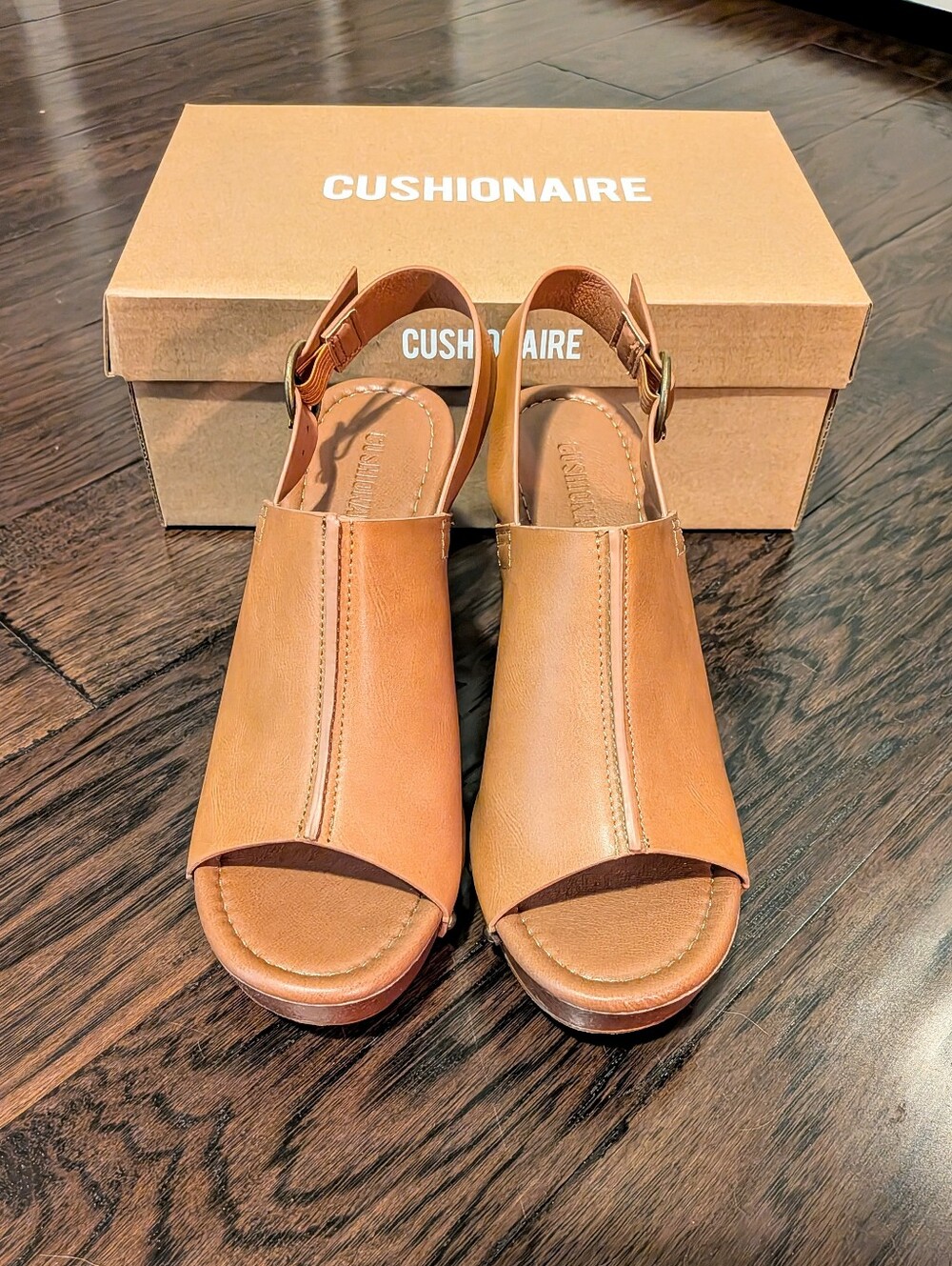 Cushionaire Women's Slingback Sandals - Picture 3 of 10